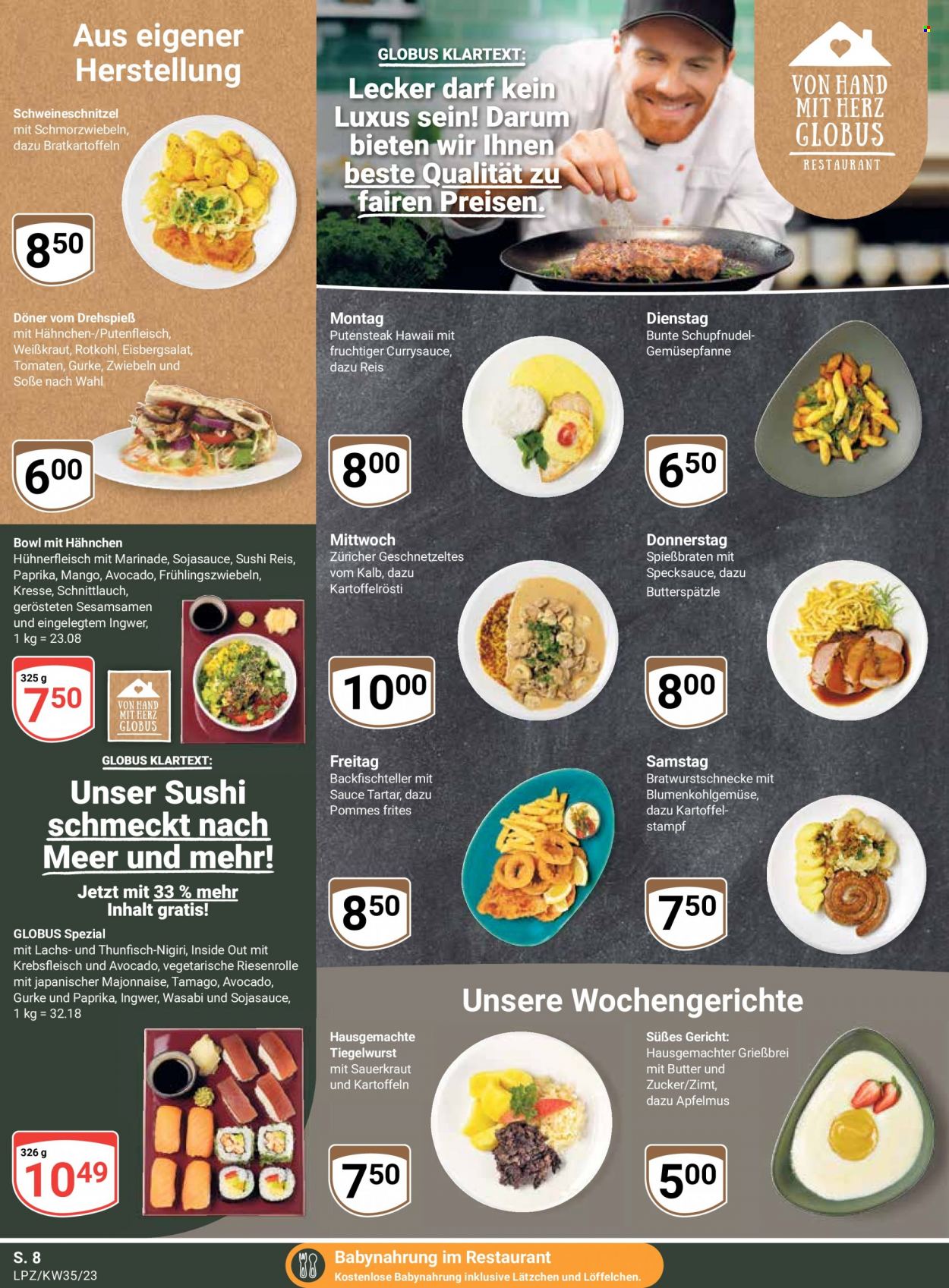 Globus Prospekte  - 28.08.2023 - 2.09.2023. Seite 11
