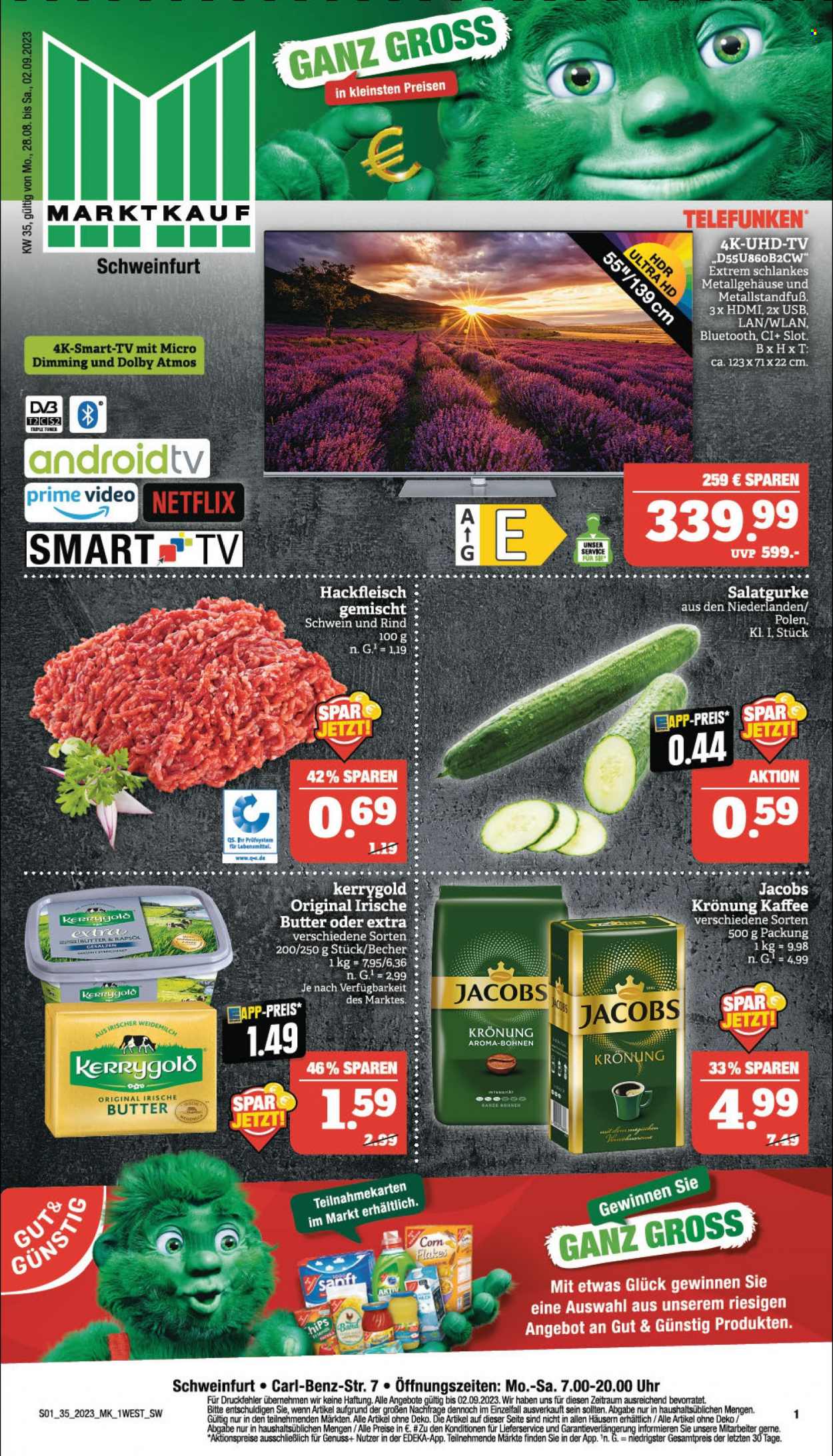 Marktkauf Prospekte  - 28.08.2023 - 2.09.2023. Seite 1