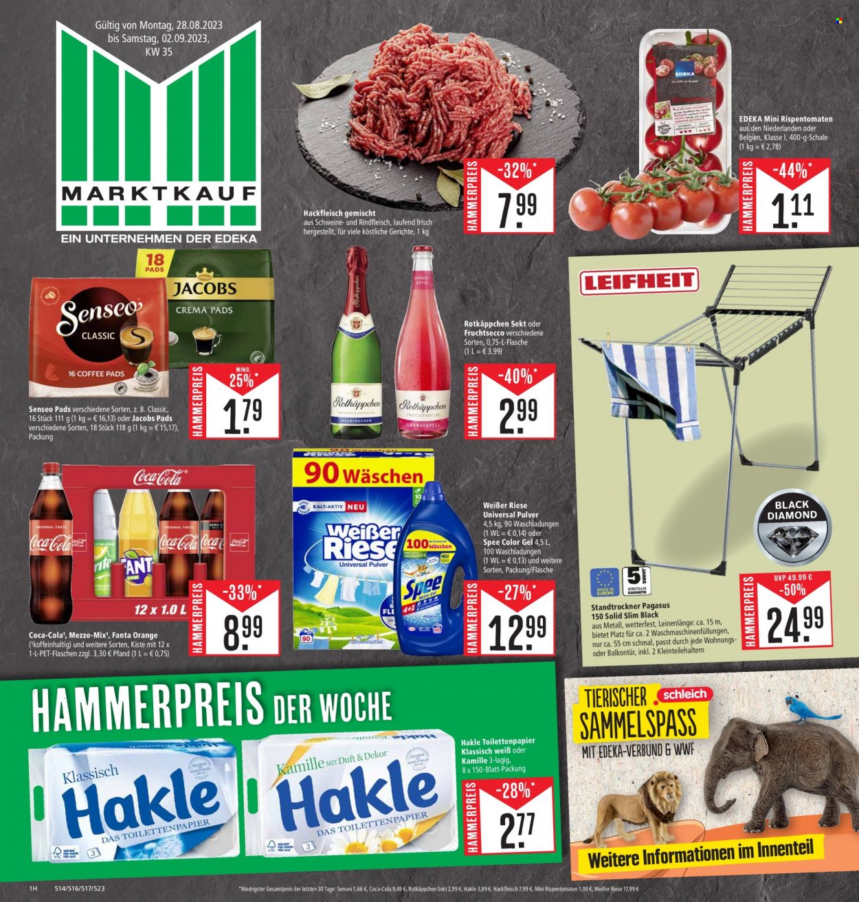 Marktkauf Prospekte  - 28.08.2023 - 2.09.2023. Seite 1