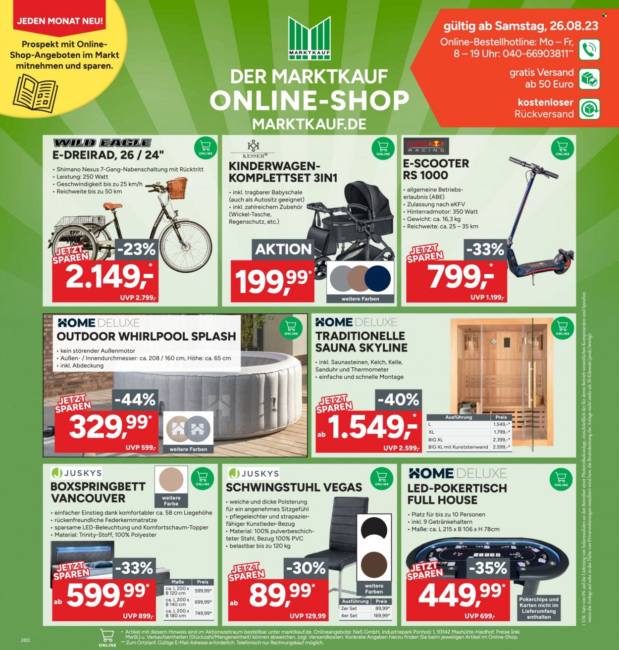 Marktkauf Prospekte  - 28.08.2023 - 2.09.2023. Seite 20