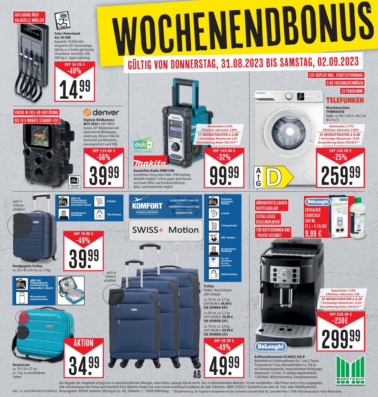 Marktkauf Prospekte  - 28.08.2023 - 2.09.2023. Seite 34