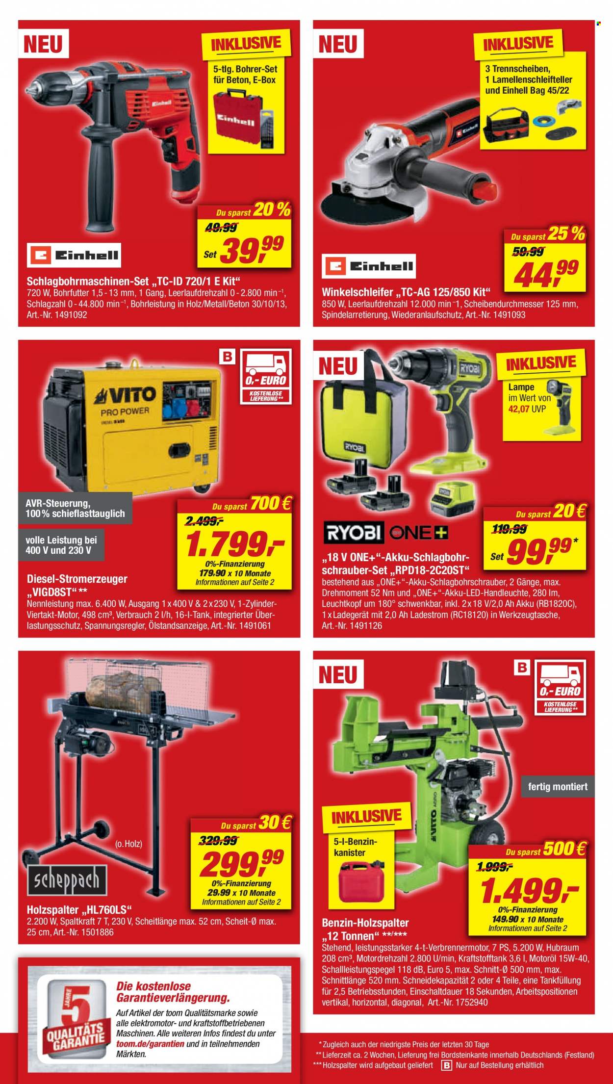 toom Baumarkt Prospekte  - 2.09.2023 - 8.09.2023. Seite 6