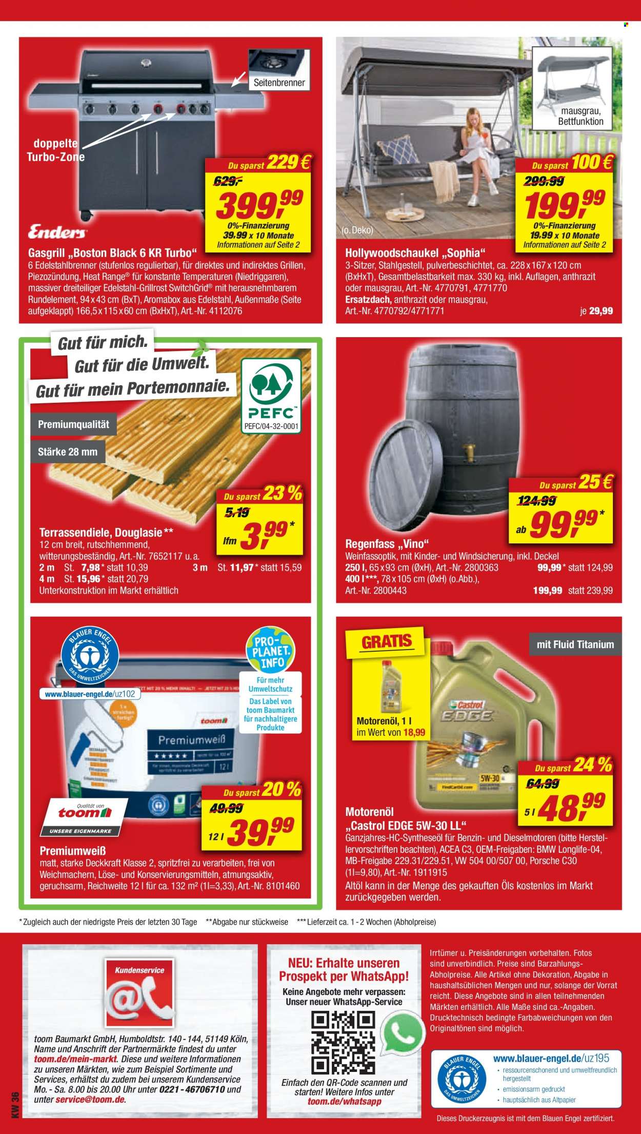 toom Baumarkt Prospekte  - 2.09.2023 - 8.09.2023. Seite 10