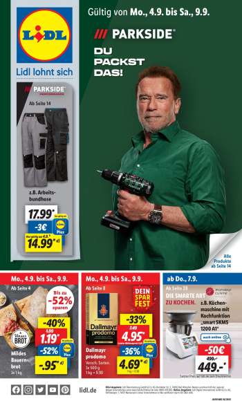 Prospekte Lidl - 4.09.2023 - 9.09.2023.