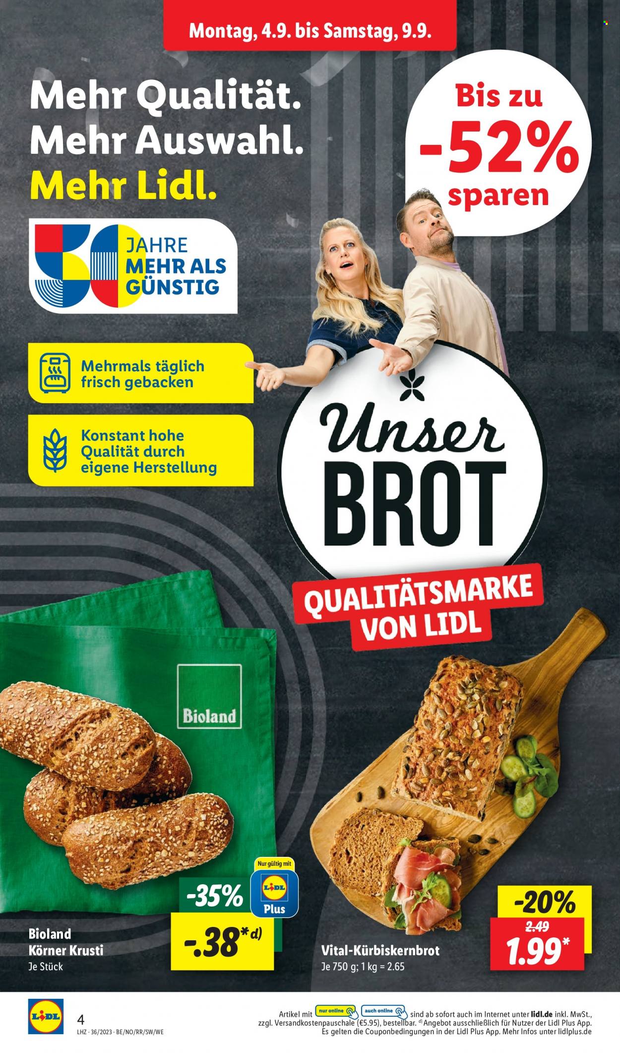 Lidl Prospekte  - 4.09.2023 - 9.09.2023. Seite 4