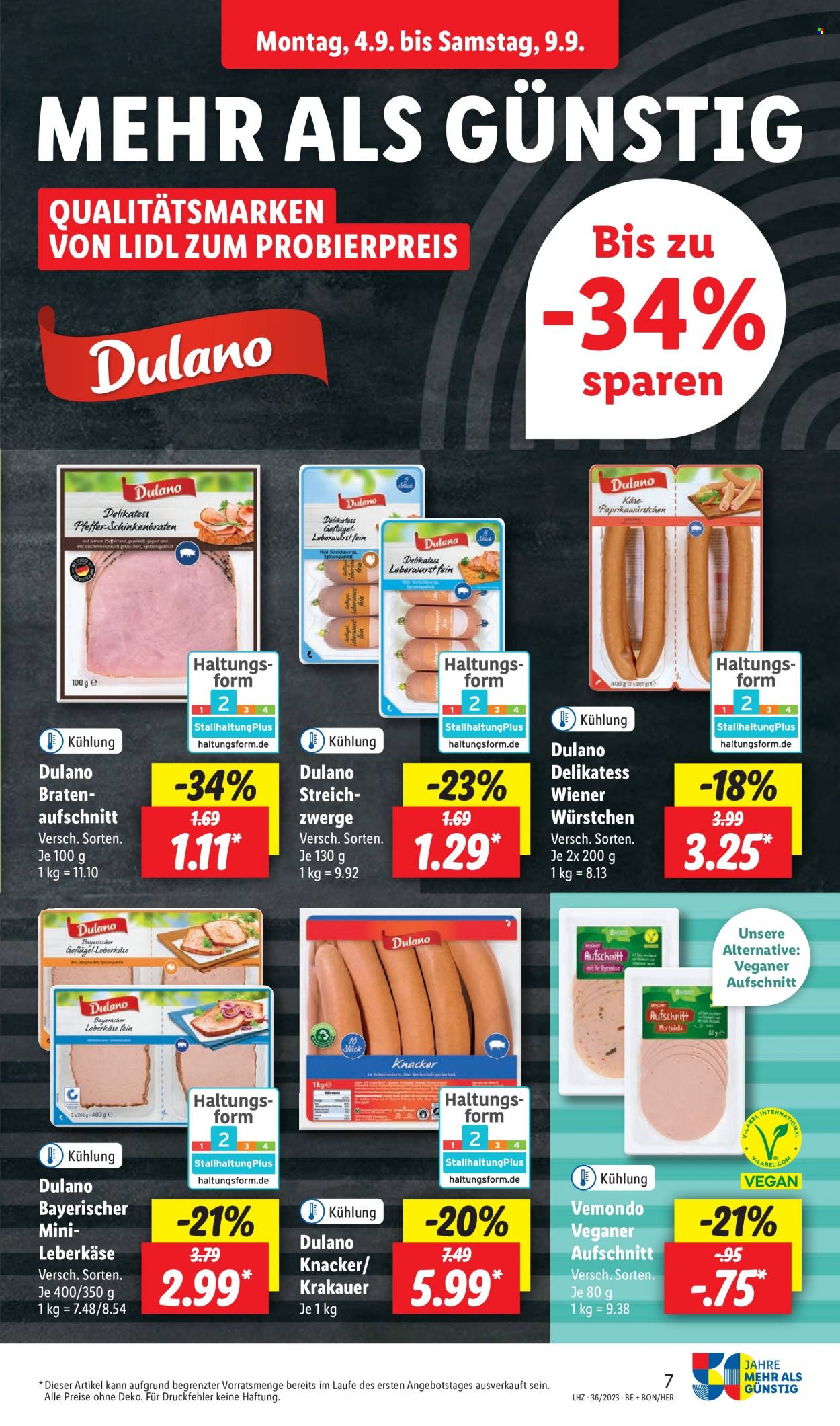 Lidl Prospekte  - 4.09.2023 - 9.09.2023. Seite 9