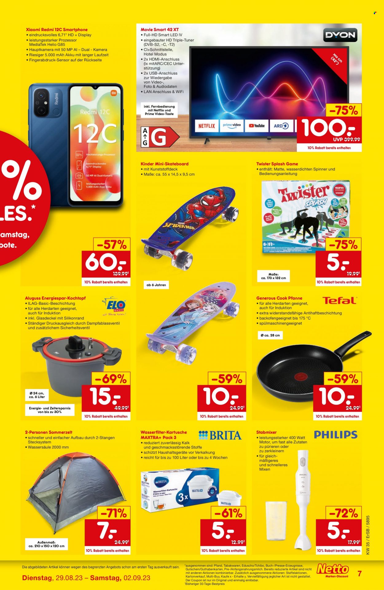 Netto Marken-Discount Prospekte  - 29.08.2023 - 2.09.2023. Seite 7