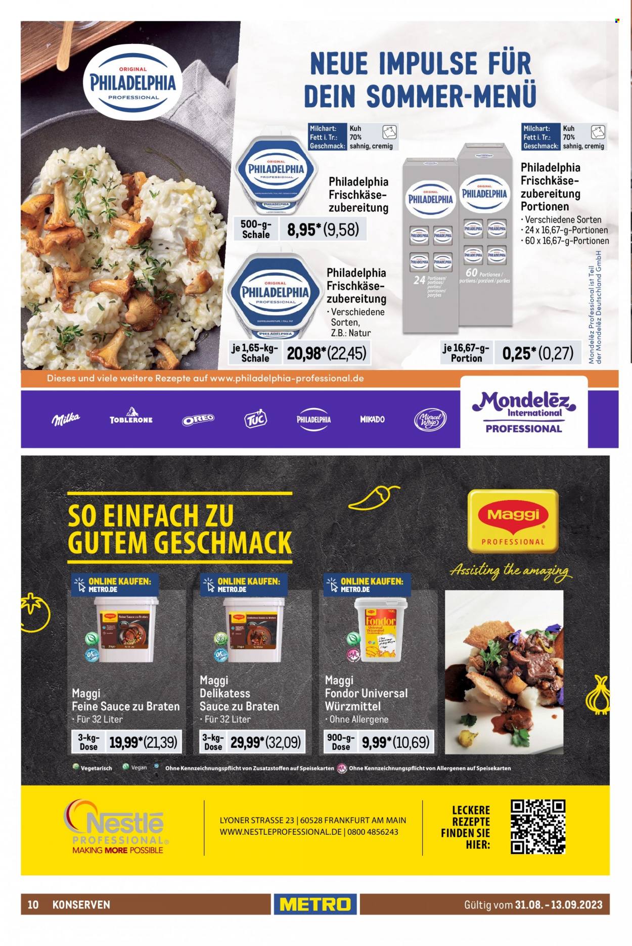Metro Prospekte  - 31.08.2023 - 13.09.2023. Seite 10