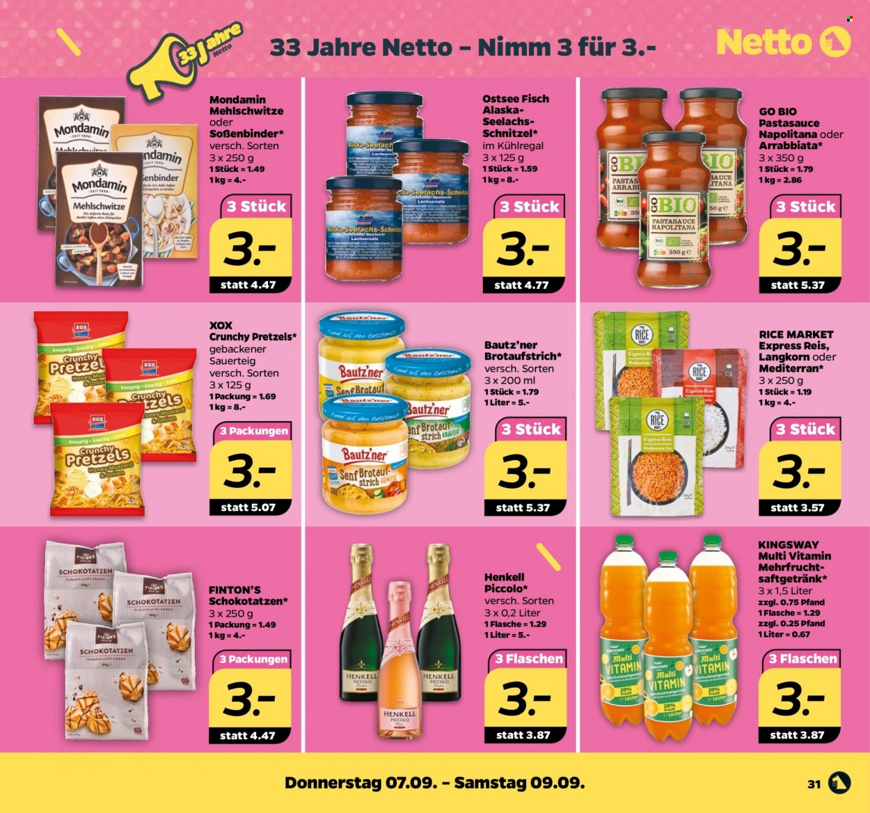 Netto Prospekte  - 4.09.2023 - 9.09.2023. Seite 31