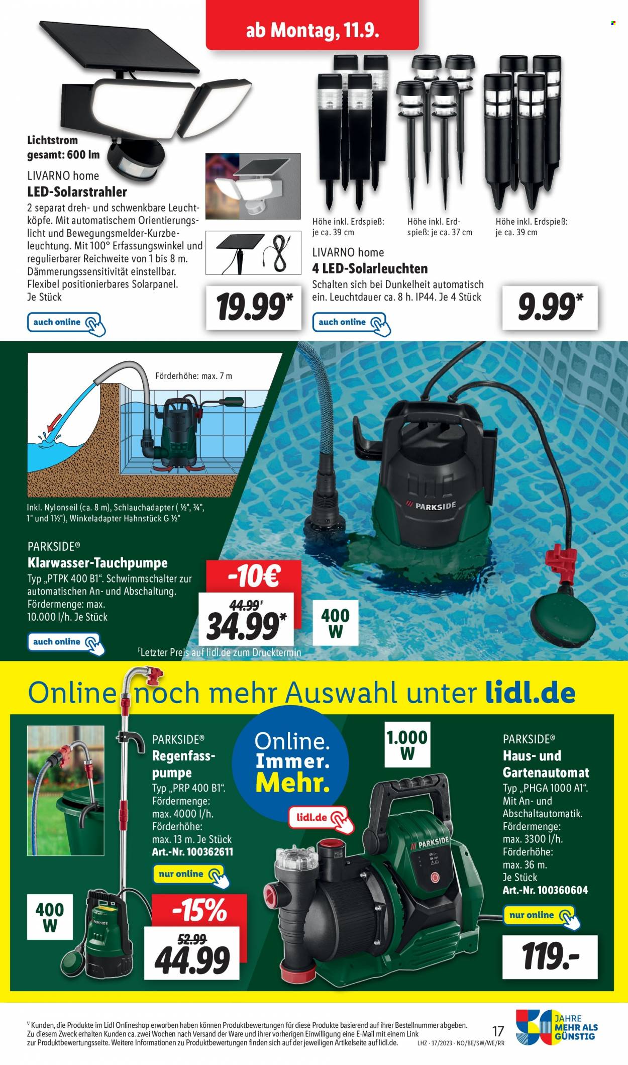Lidl Prospekte  - 11.09.2023 - 16.09.2023. Seite 7