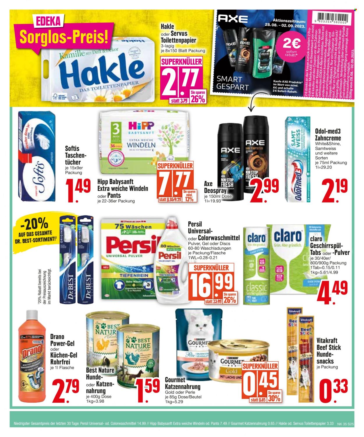 Edeka Prospekte  - 28.08.2023 - 2.09.2023. Seite 25