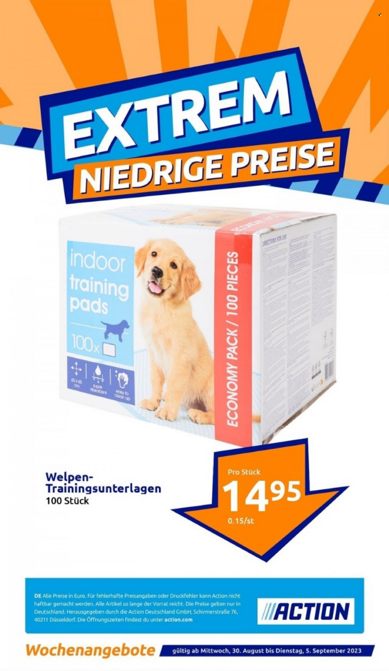 Action Prospekte  - 30.08.2023 - 5.09.2023. Seite 30