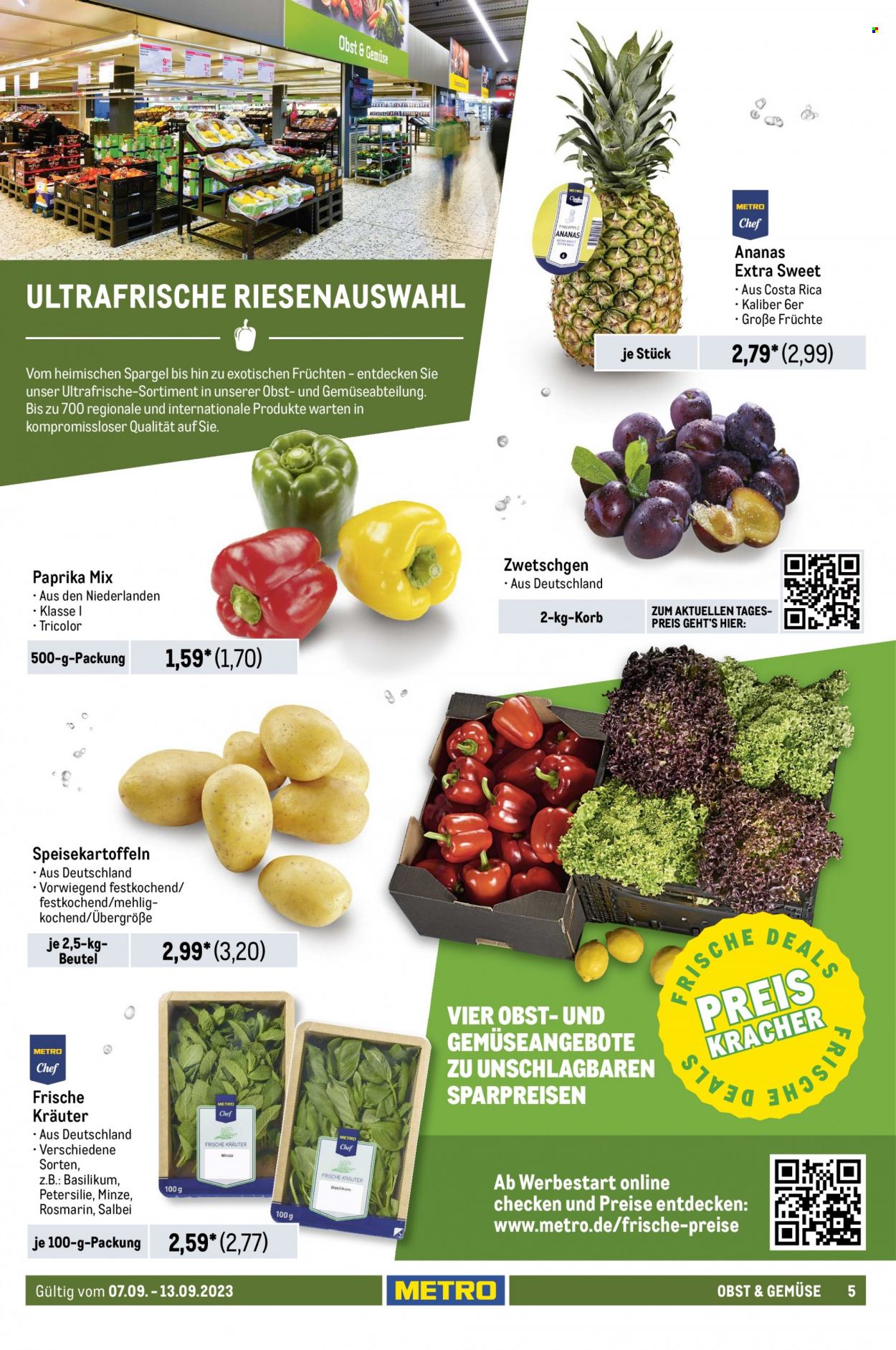 Metro Prospekte  - 7.09.2023 - 13.09.2023. Seite 5