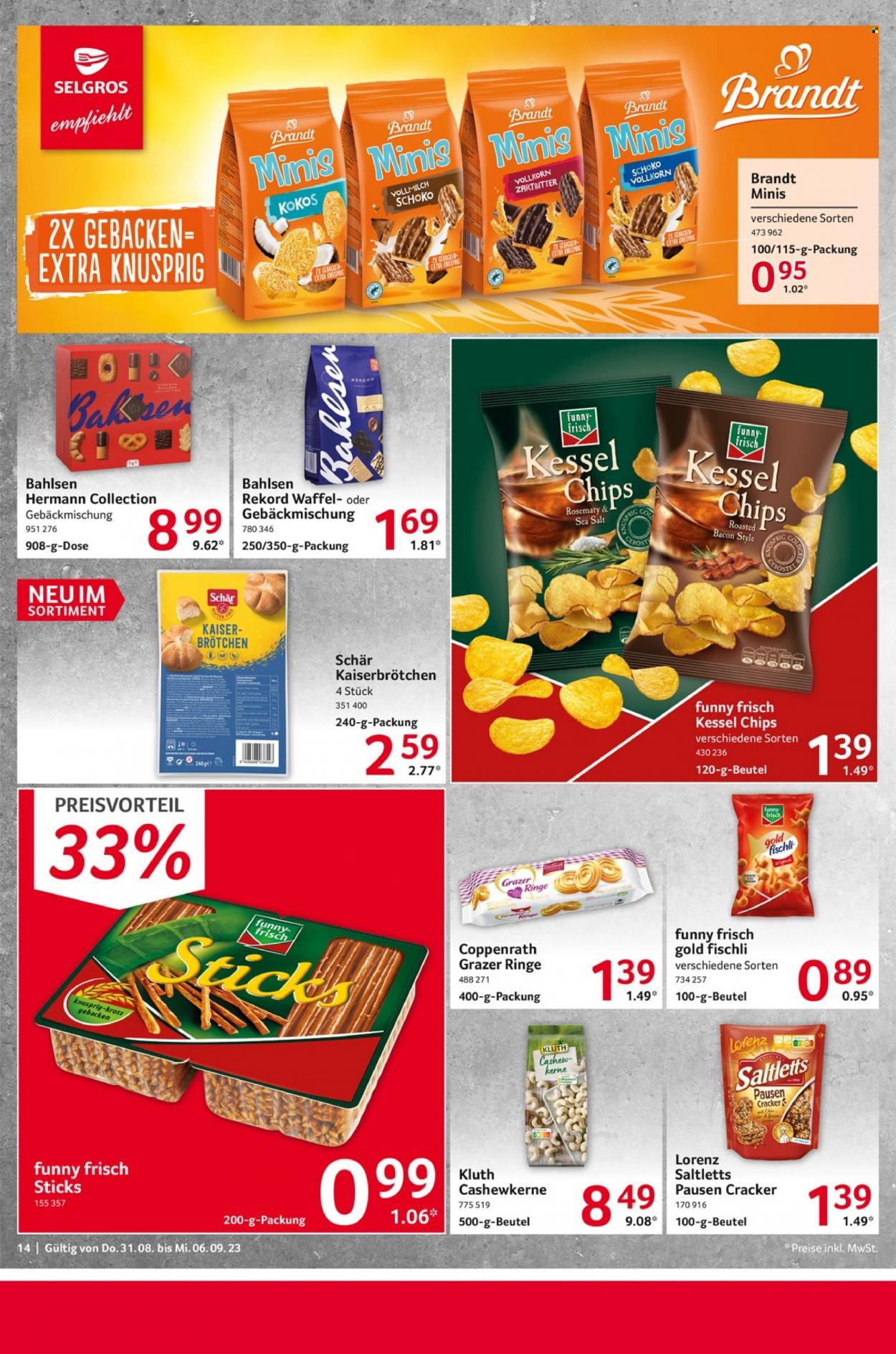 Selgros Prospekte  - 31.08.2023 - 6.09.2023. Seite 14