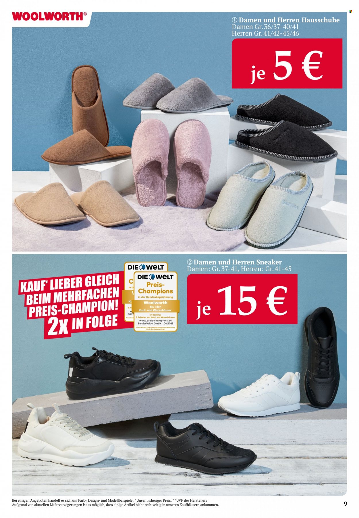 Woolworth Prospekte  - 31.08.2023 - 7.09.2023. Seite 9