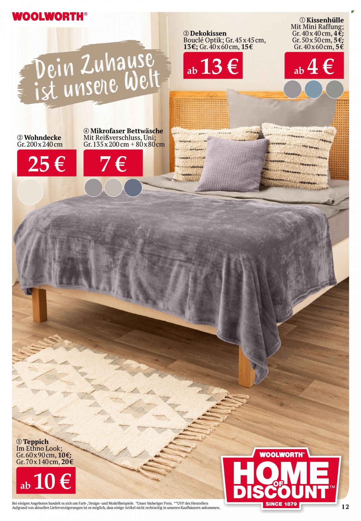 Woolworth Prospekte  - 31.08.2023 - 7.09.2023. Seite 12