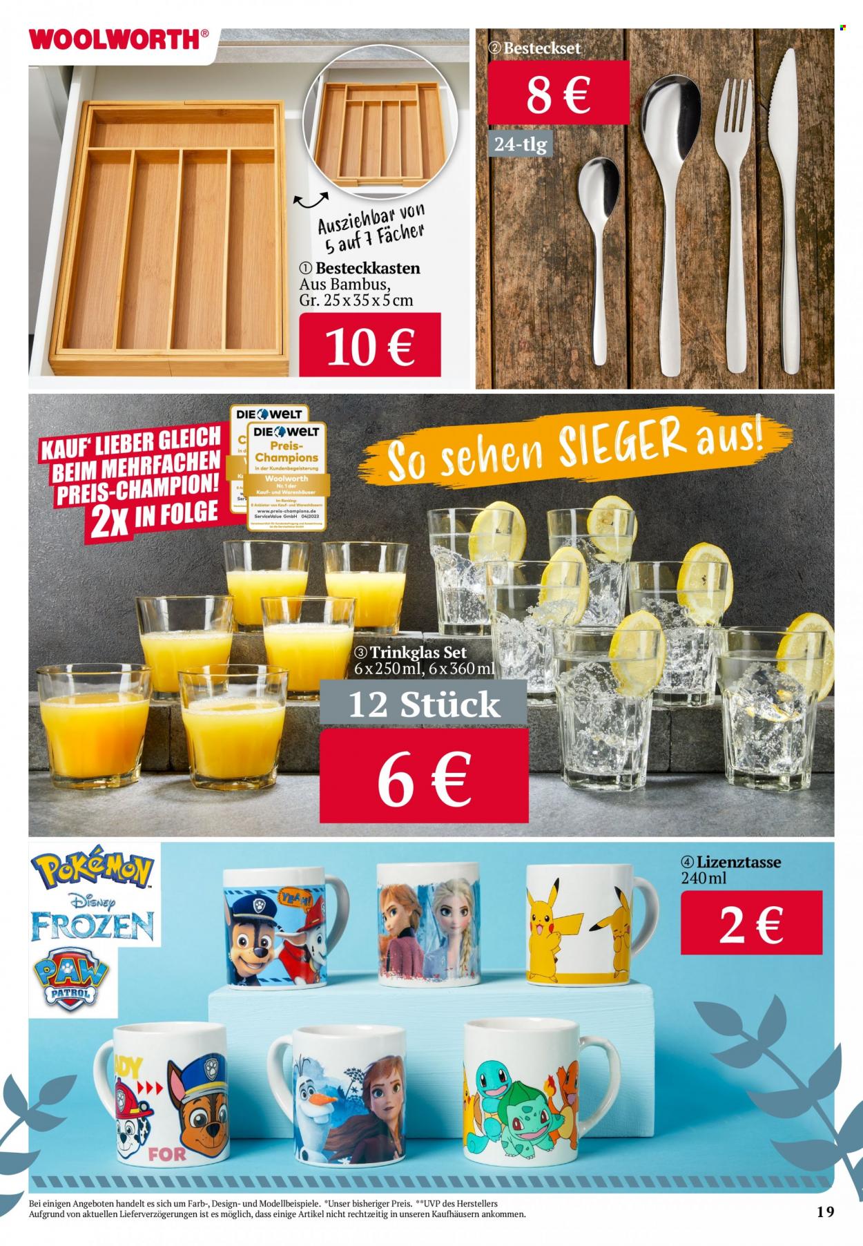 Woolworth Prospekte  - 31.08.2023 - 7.09.2023. Seite 19