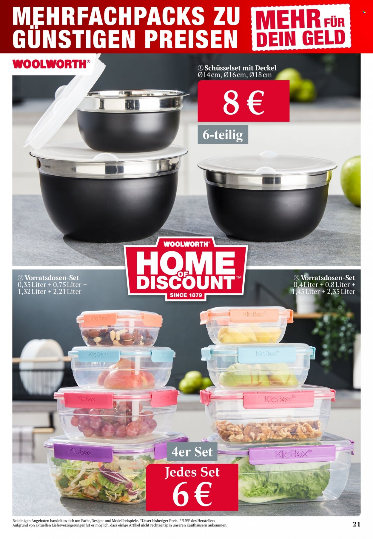 Woolworth Prospekte  - 31.08.2023 - 7.09.2023. Seite 21