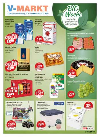Prospekte V-Markt - 7.09.2023 - 13.09.2023.