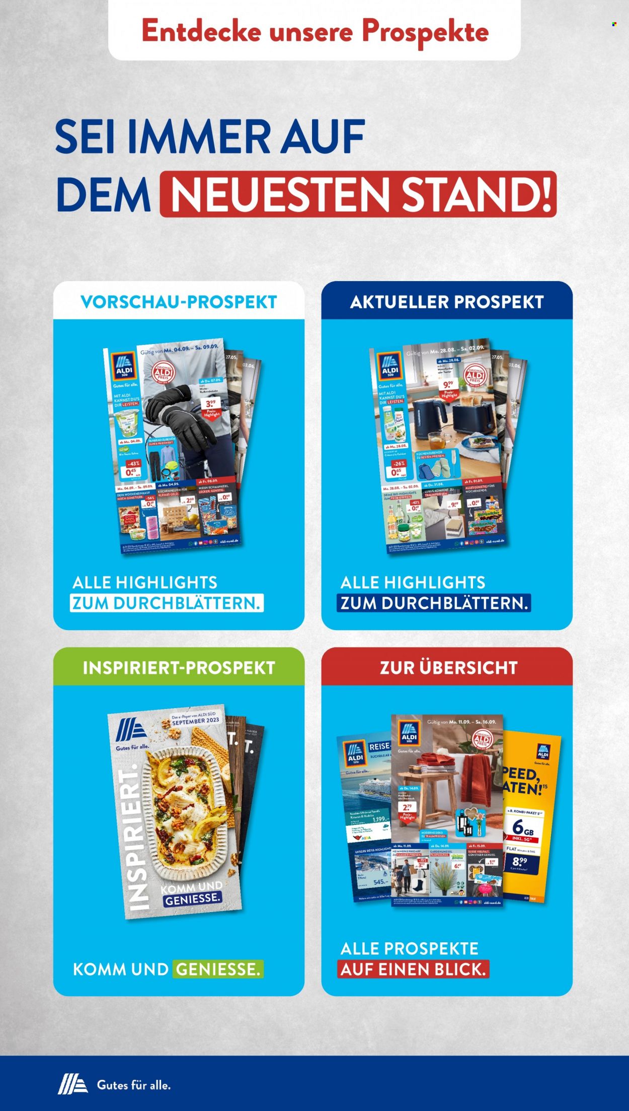 ALDI SÜD Prospekte  - 1.09.2023 - 30.09.2023. Seite 28