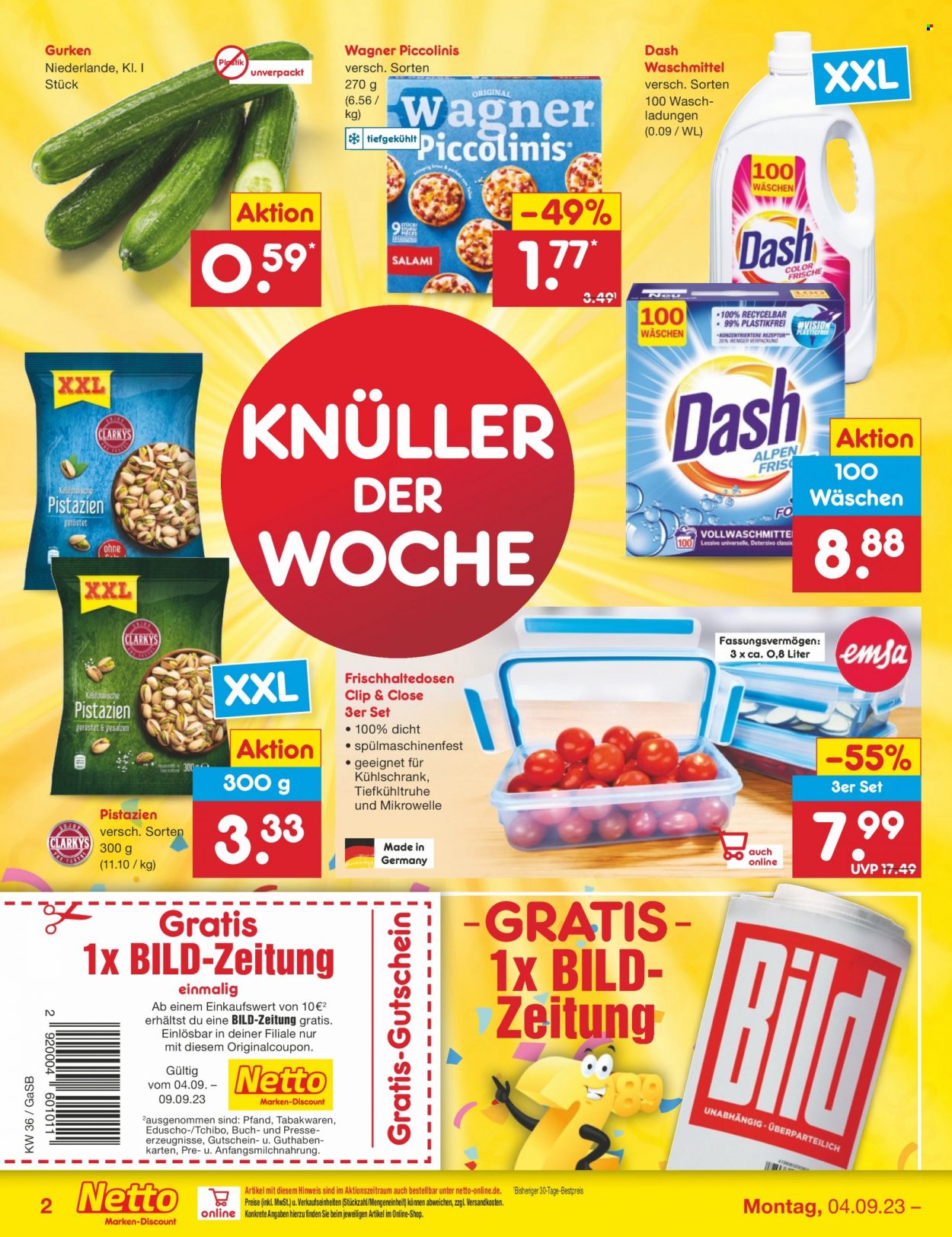 Netto Marken-Discount Prospekte  - 4.09.2023 - 9.09.2023. Seite 2