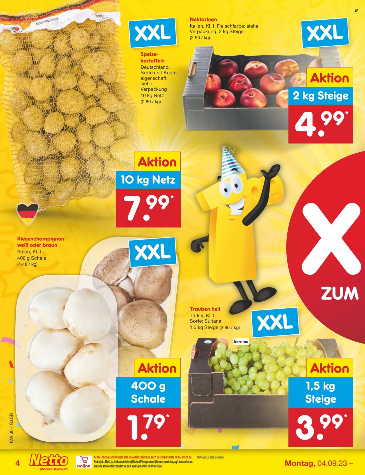 Netto Marken-Discount Prospekte  - 4.09.2023 - 9.09.2023. Seite 4