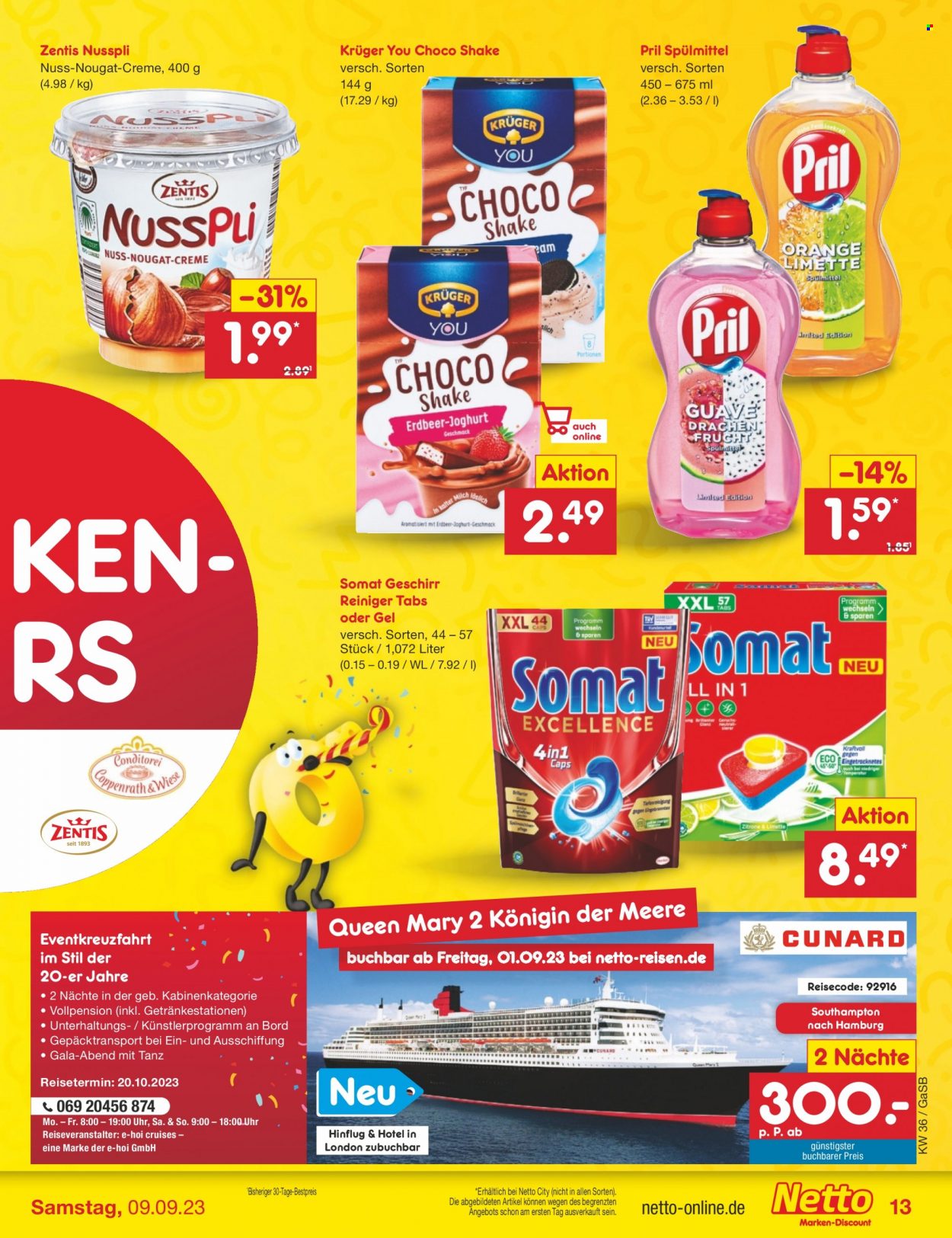 Netto Marken-Discount Prospekte  - 4.09.2023 - 9.09.2023. Seite 13