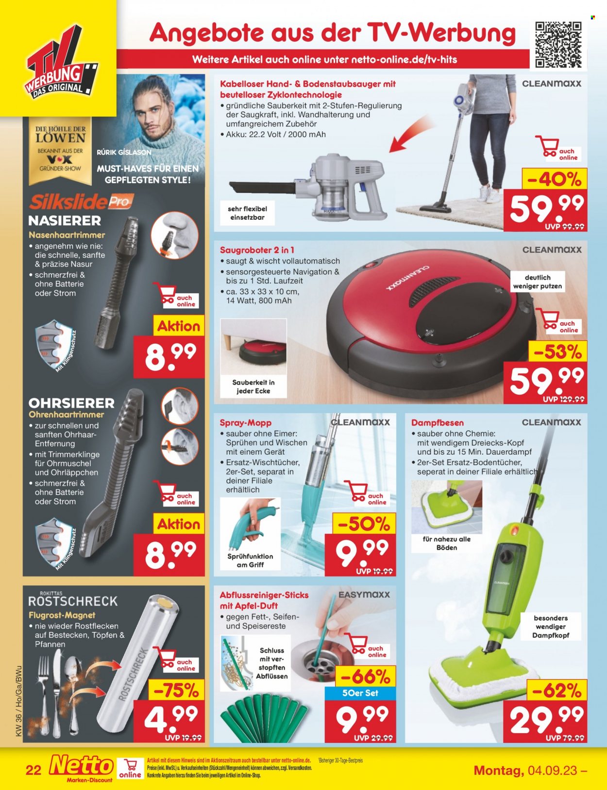 Netto Marken-Discount Prospekte  - 4.09.2023 - 9.09.2023. Seite 22