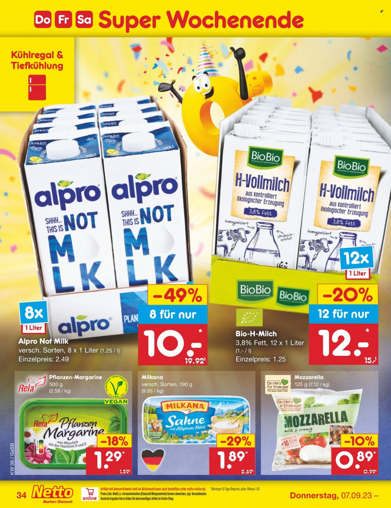 Netto Marken-Discount Prospekte  - 4.09.2023 - 9.09.2023. Seite 34