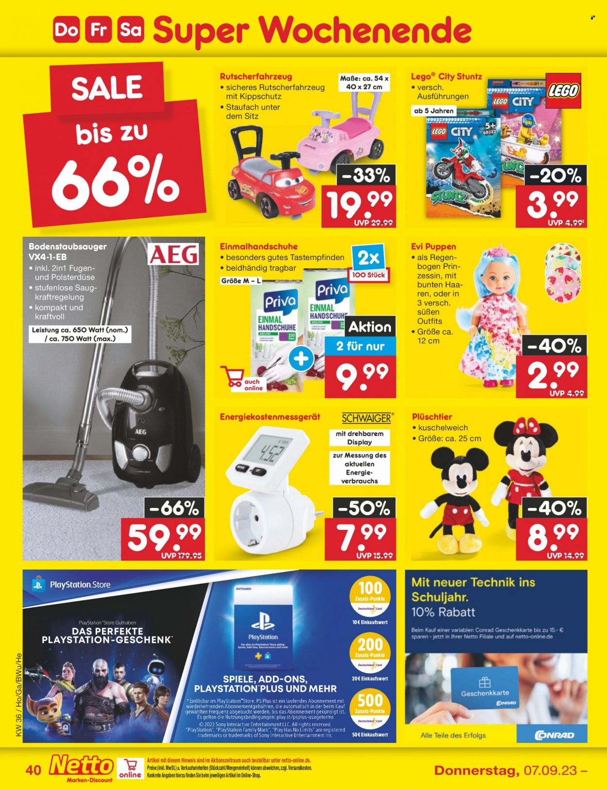 Netto Marken-Discount Prospekte  - 4.09.2023 - 9.09.2023. Seite 40