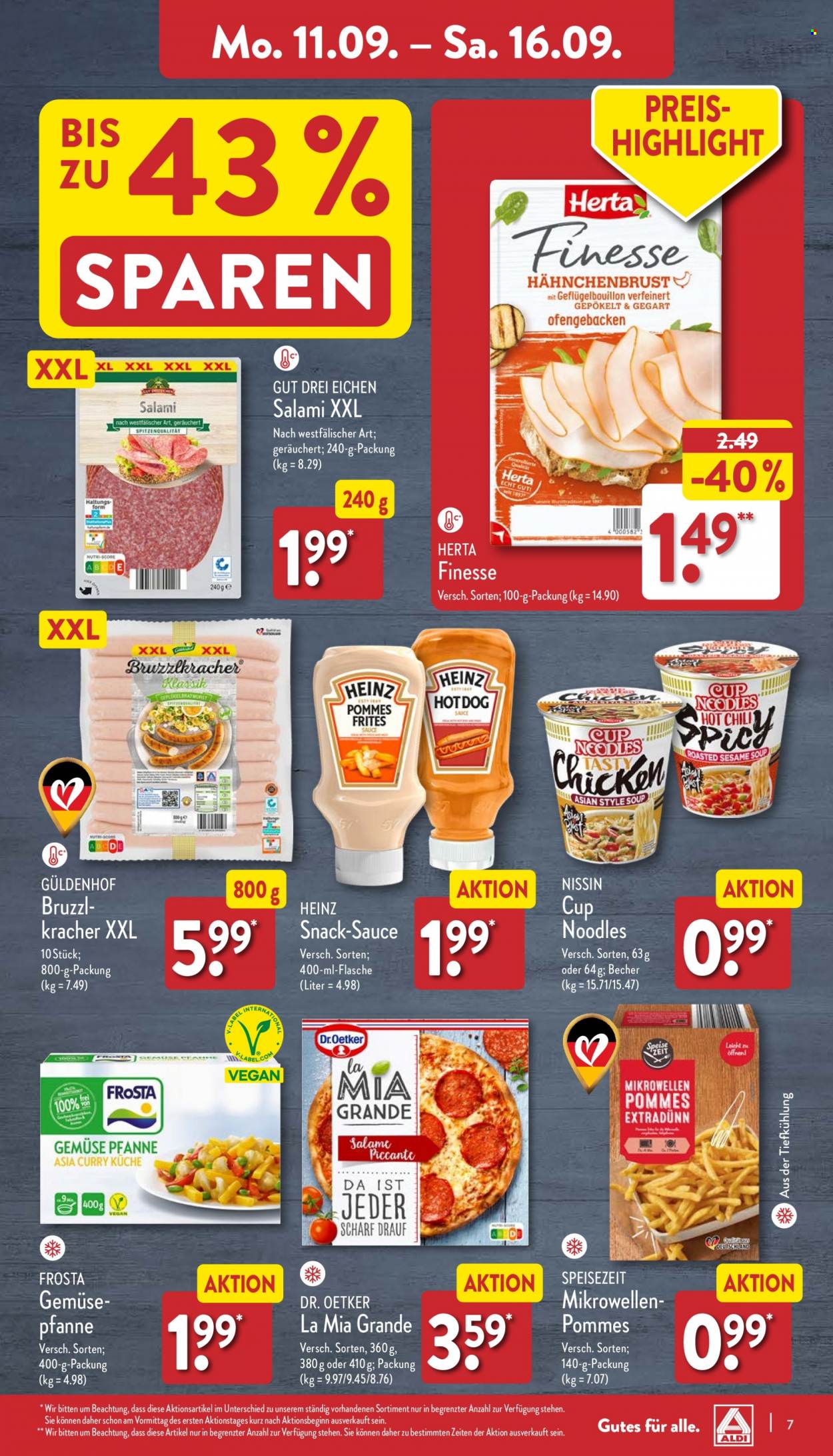 ALDI Nord Prospekte  - 11.09.2023 - 16.09.2023. Seite 7