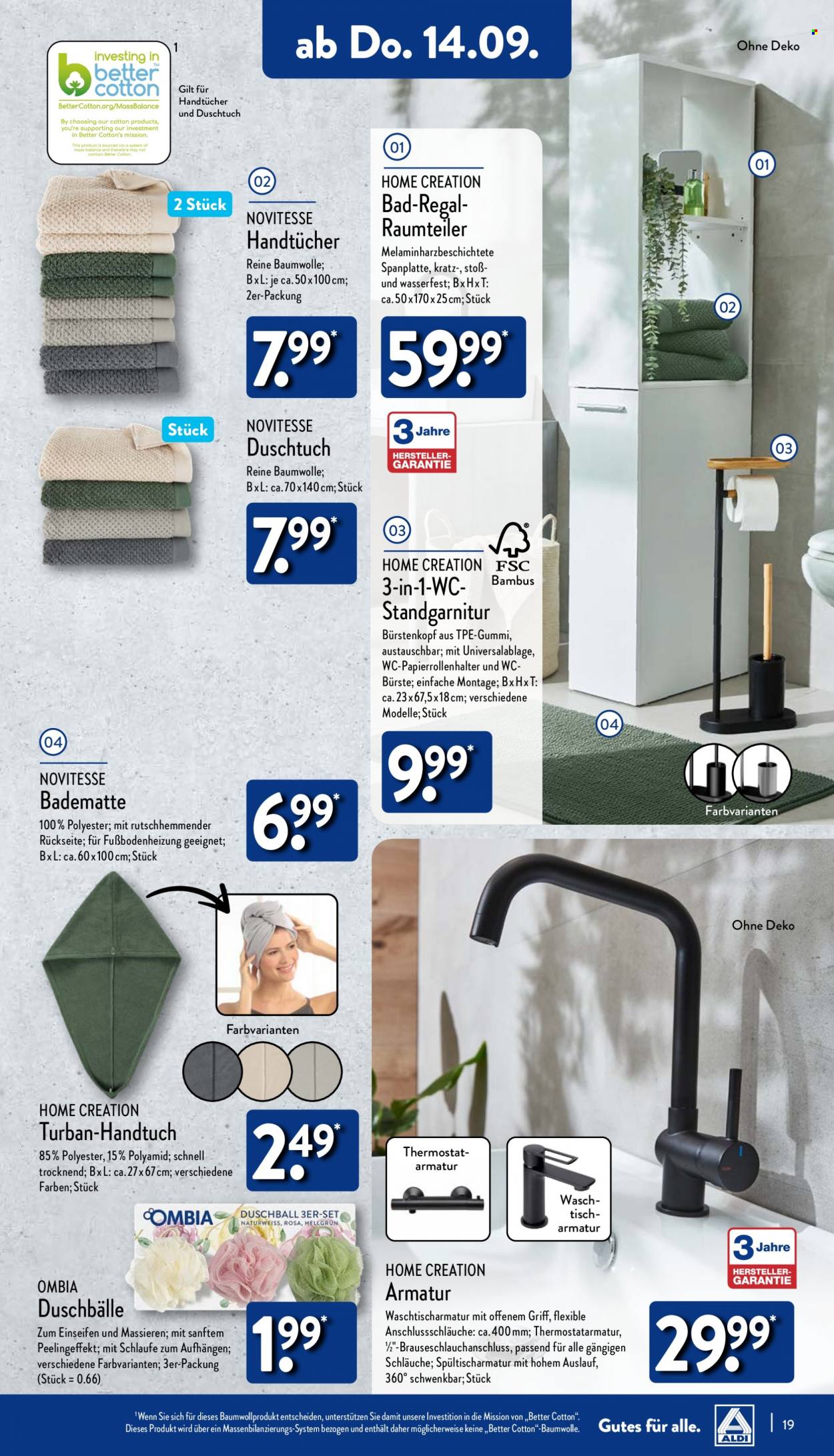 ALDI Nord Prospekte  - 11.09.2023 - 16.09.2023. Seite 19