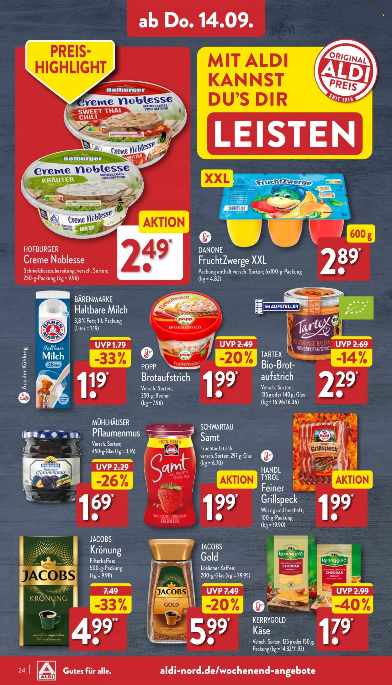 ALDI Nord Prospekte  - 11.09.2023 - 16.09.2023. Seite 24