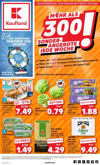 Leták Kaufland - 7.9.2023 - 13.9.2023.