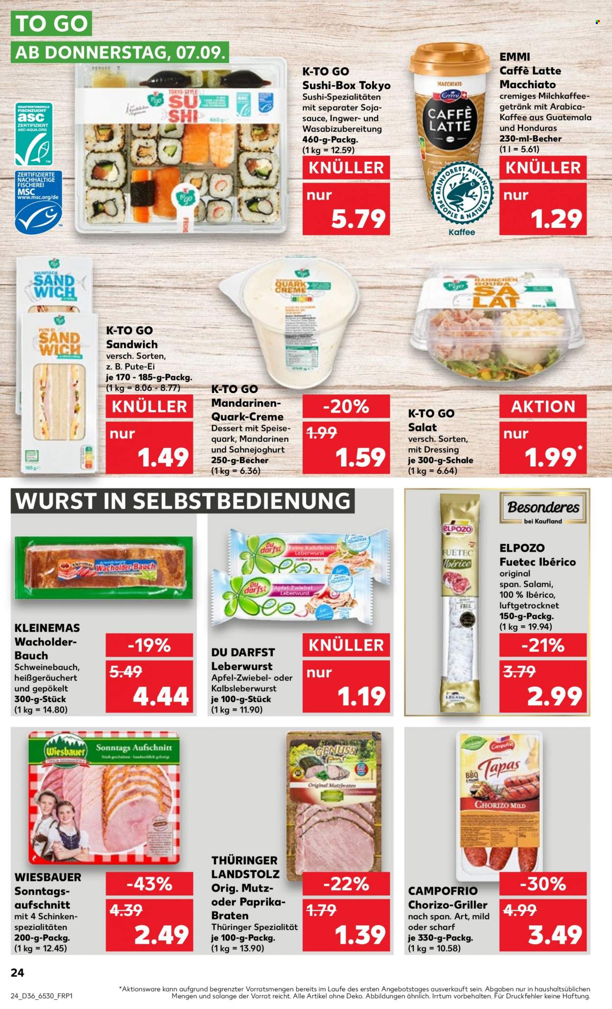 Kaufland Prospekte  - 7.09.2023 - 13.09.2023. Seite 24