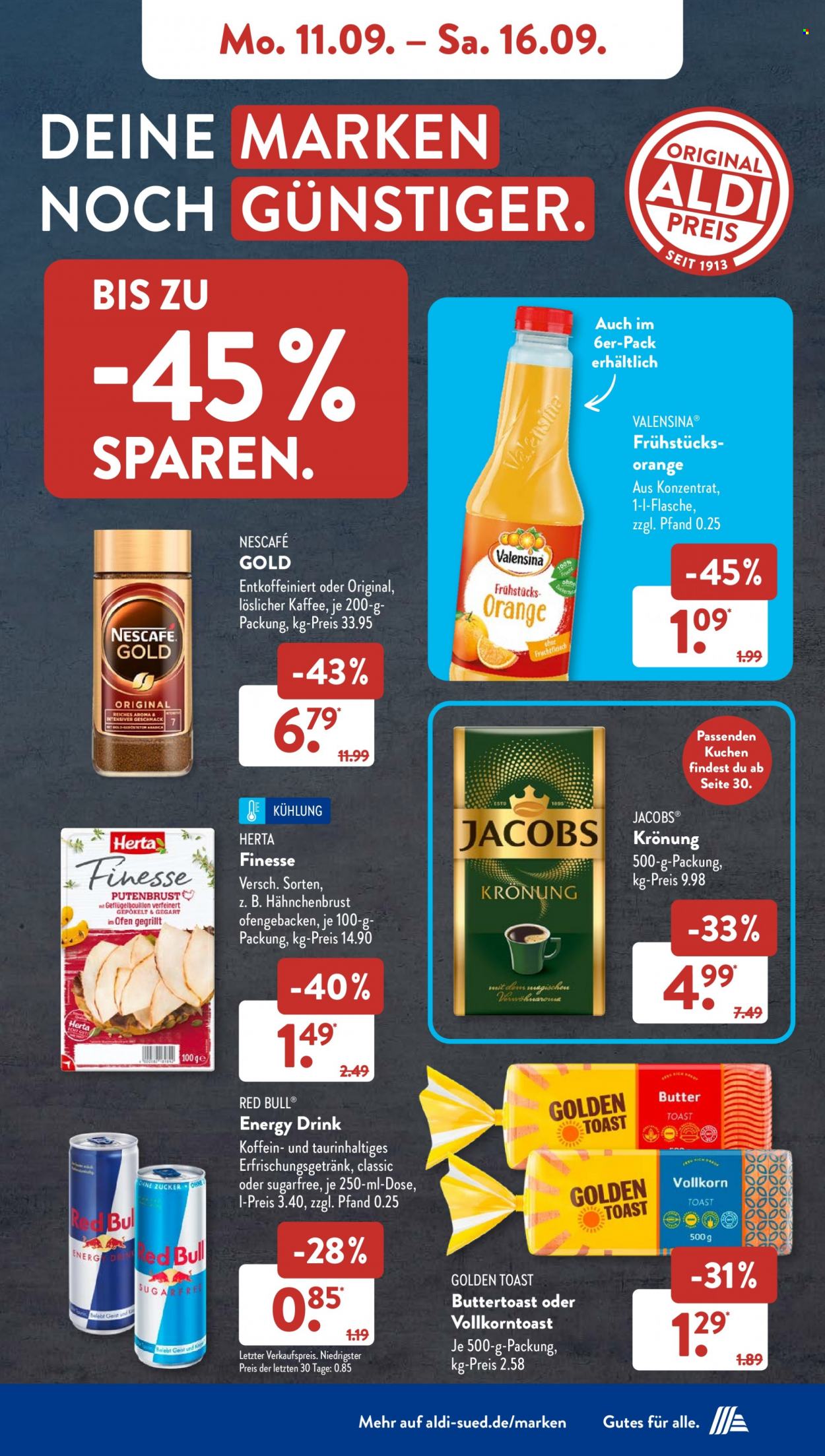 ALDI SÜD Prospekte  - 11.09.2023 - 16.09.2023. Seite 7