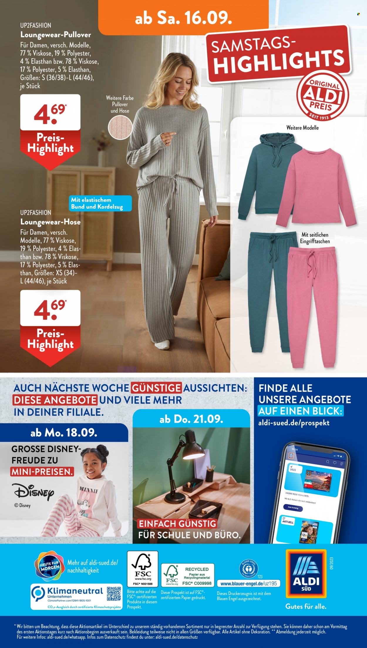 ALDI SÜD Prospekte  - 11.09.2023 - 16.09.2023. Seite 43