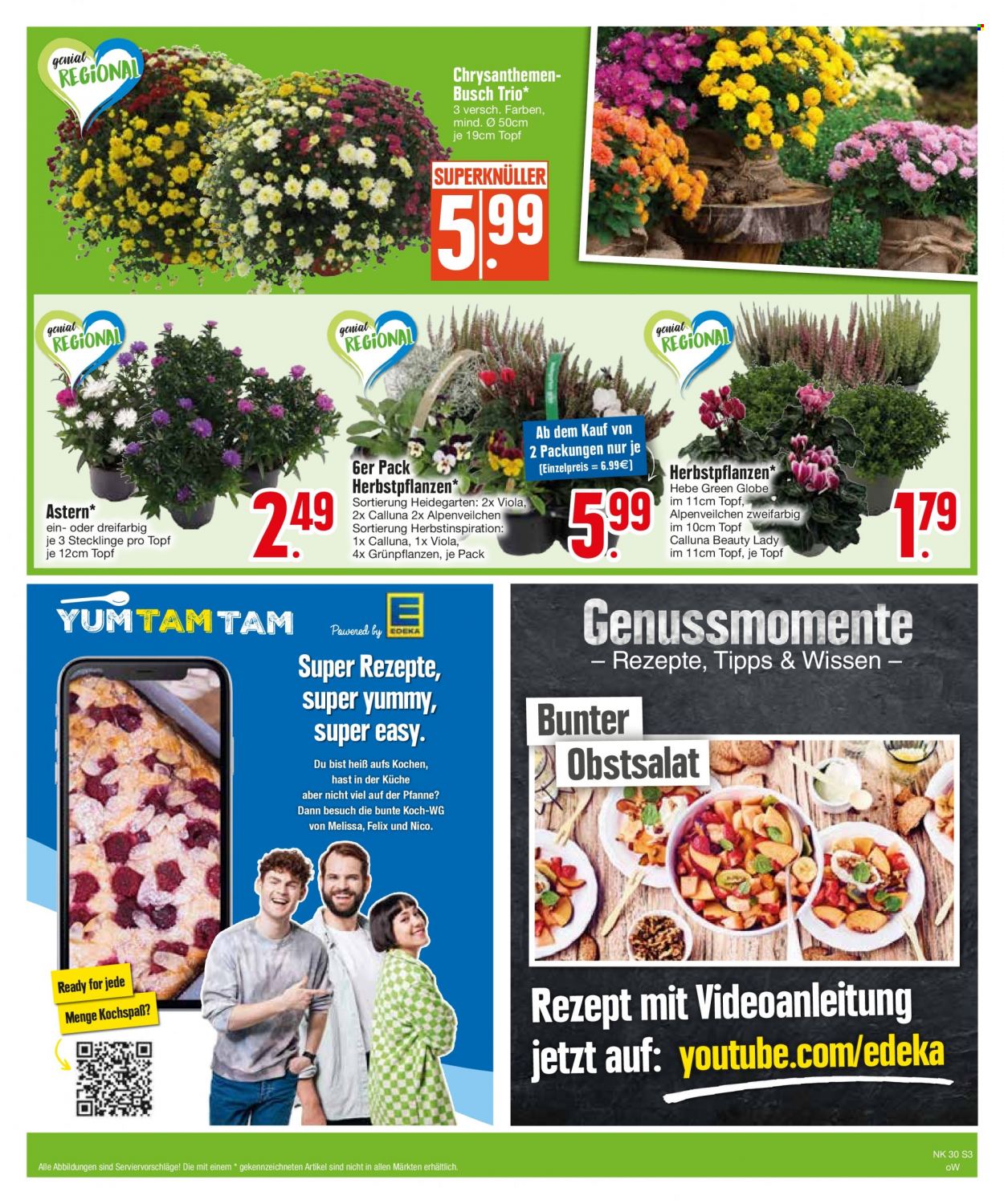 Edeka Prospekte  - 4.09.2023 - 9.09.2023. Seite 3