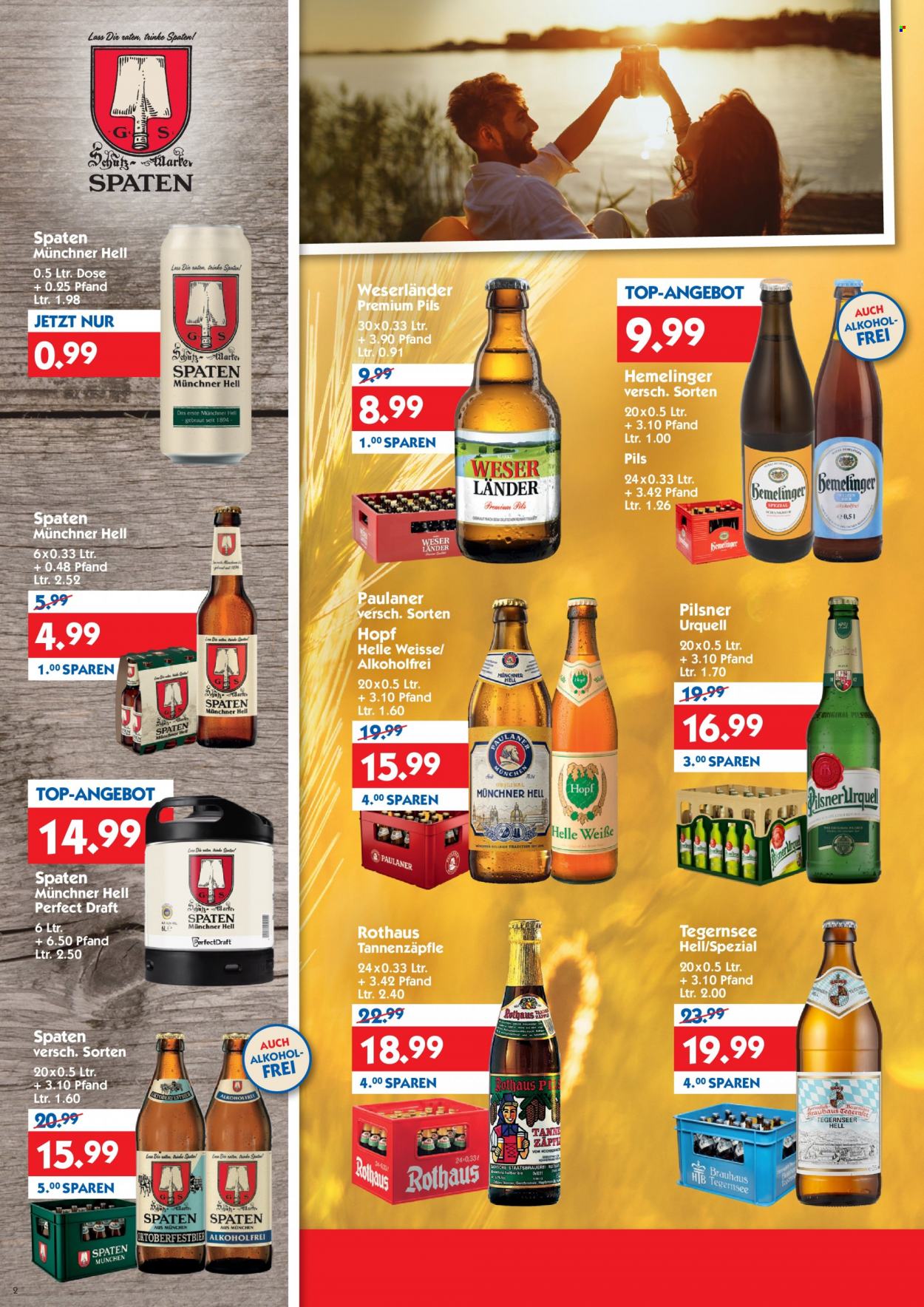 Hol'ab! Getränkemarkt Prospekte  - 4.09.2023 - 9.09.2023. Seite 2