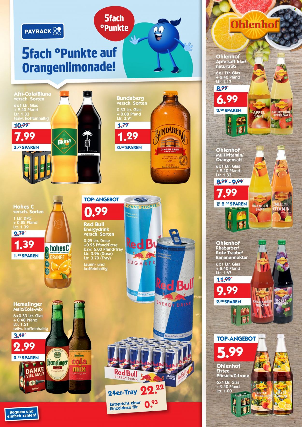 Hol'ab! Getränkemarkt Prospekte  - 4.09.2023 - 9.09.2023. Seite 5