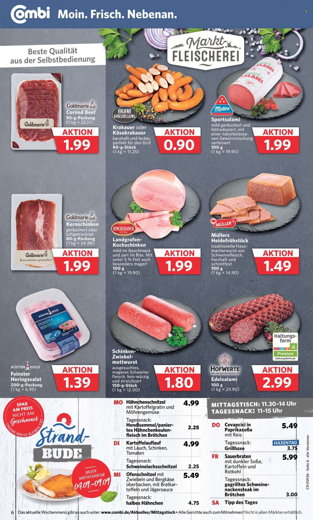 Combi Prospekte  - 4.09.2023 - 9.09.2023. Seite 6