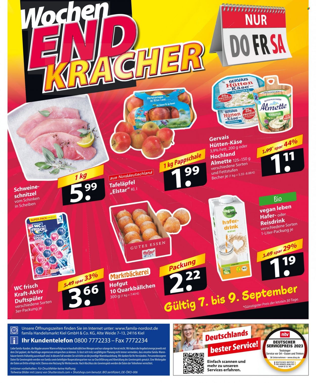 famila Prospekte  - 4.09.2023 - 9.09.2023. Seite 24