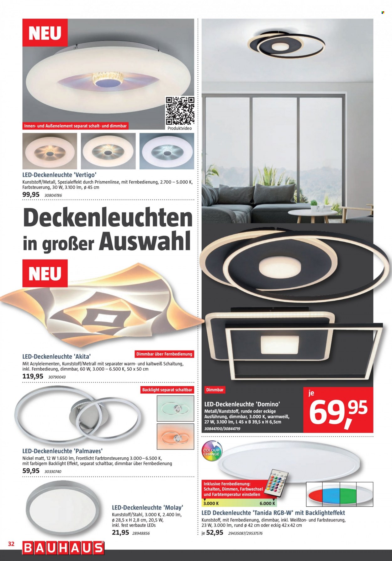 Bauhaus Prospekte  - 2.09.2023 - 30.09.2023. Seite 32