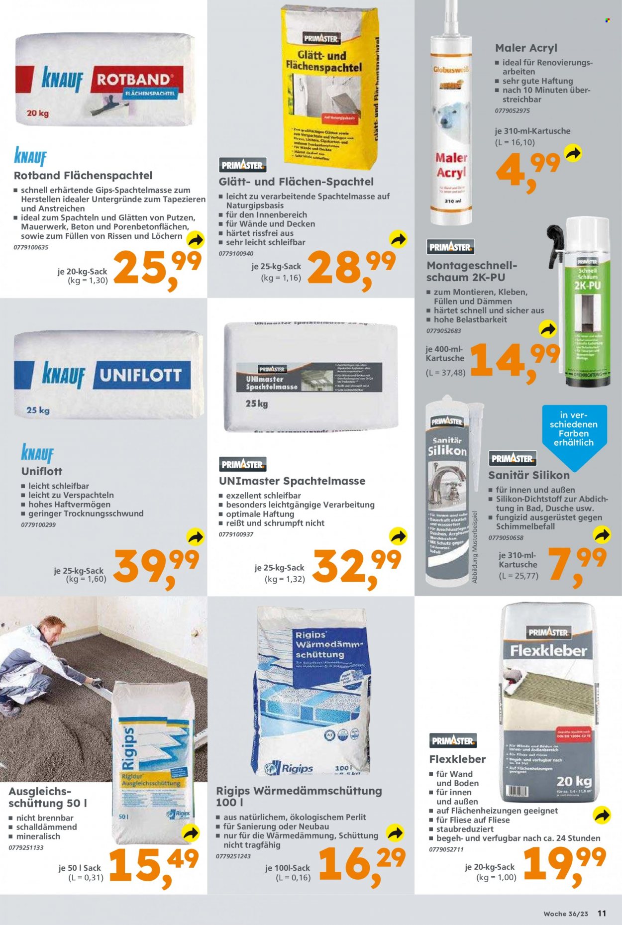 Globus Baumarkt Prospekte  - 4.09.2023 - 9.09.2023. Seite 11