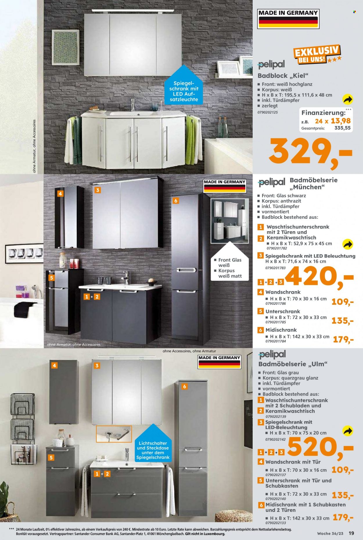 Globus Baumarkt Prospekte  - 4.09.2023 - 9.09.2023. Seite 19