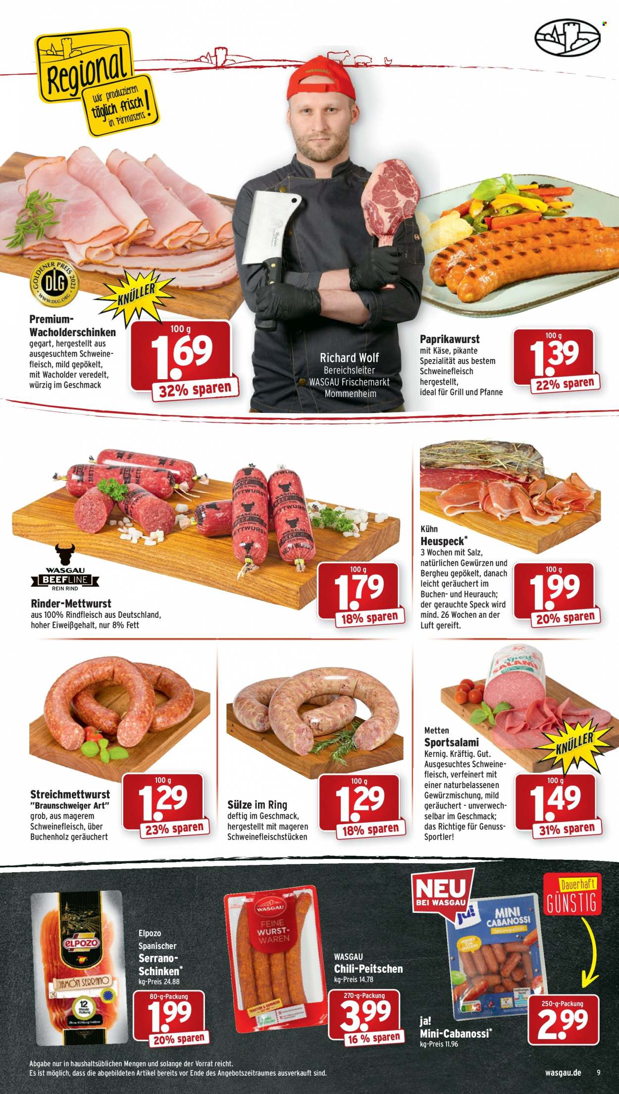 Wasgau Prospekte  - 4.09.2023 - 9.09.2023. Seite 9