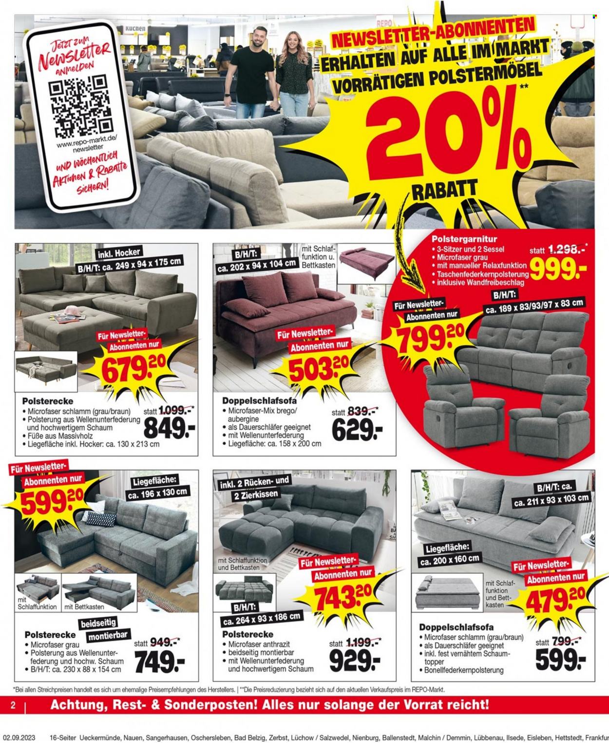 Repo Prospekte  - 4.09.2023 - 9.09.2023. Seite 2