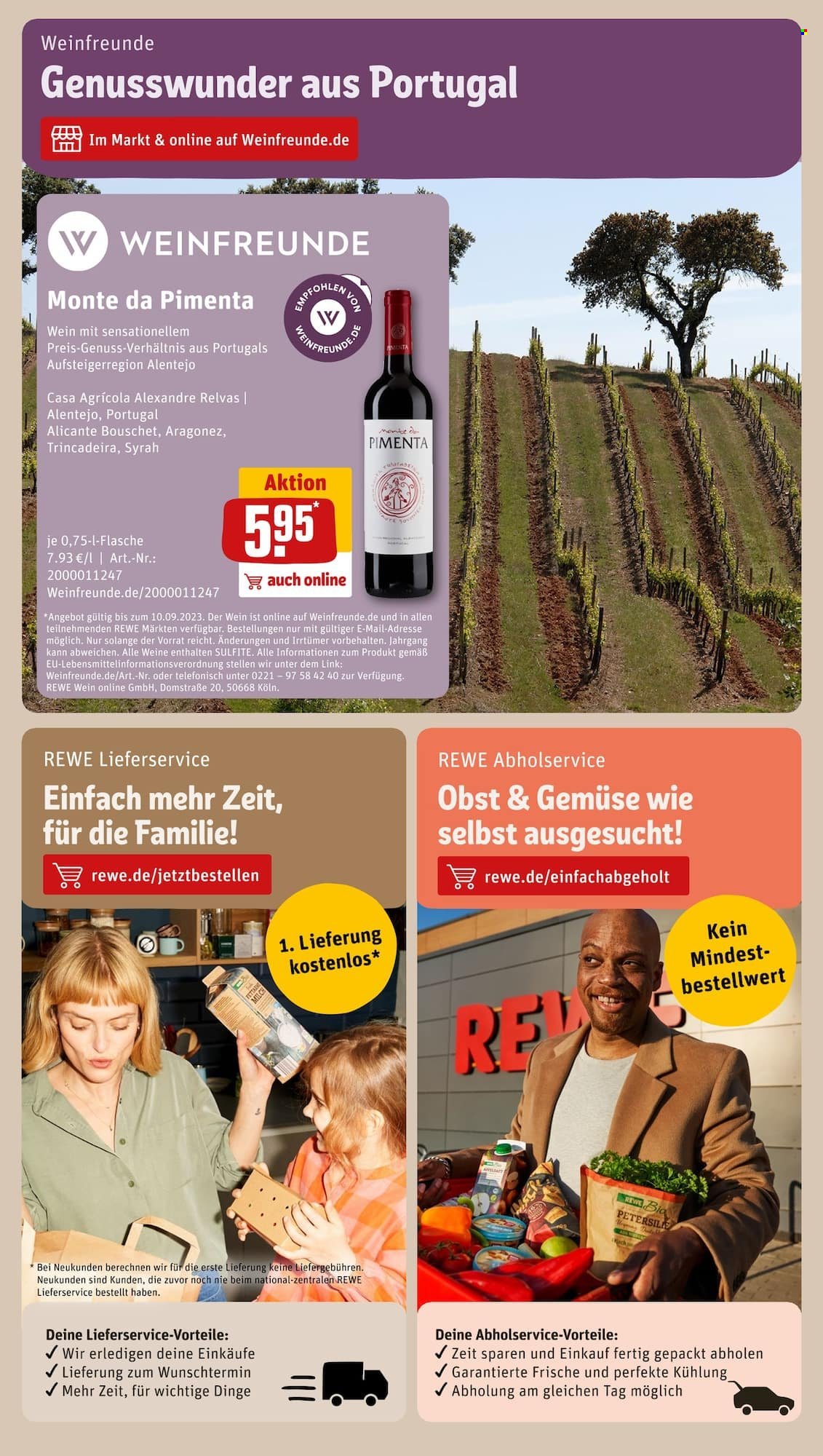 REWE Prospekte  - 4.09.2023 - 9.09.2023. Seite 31