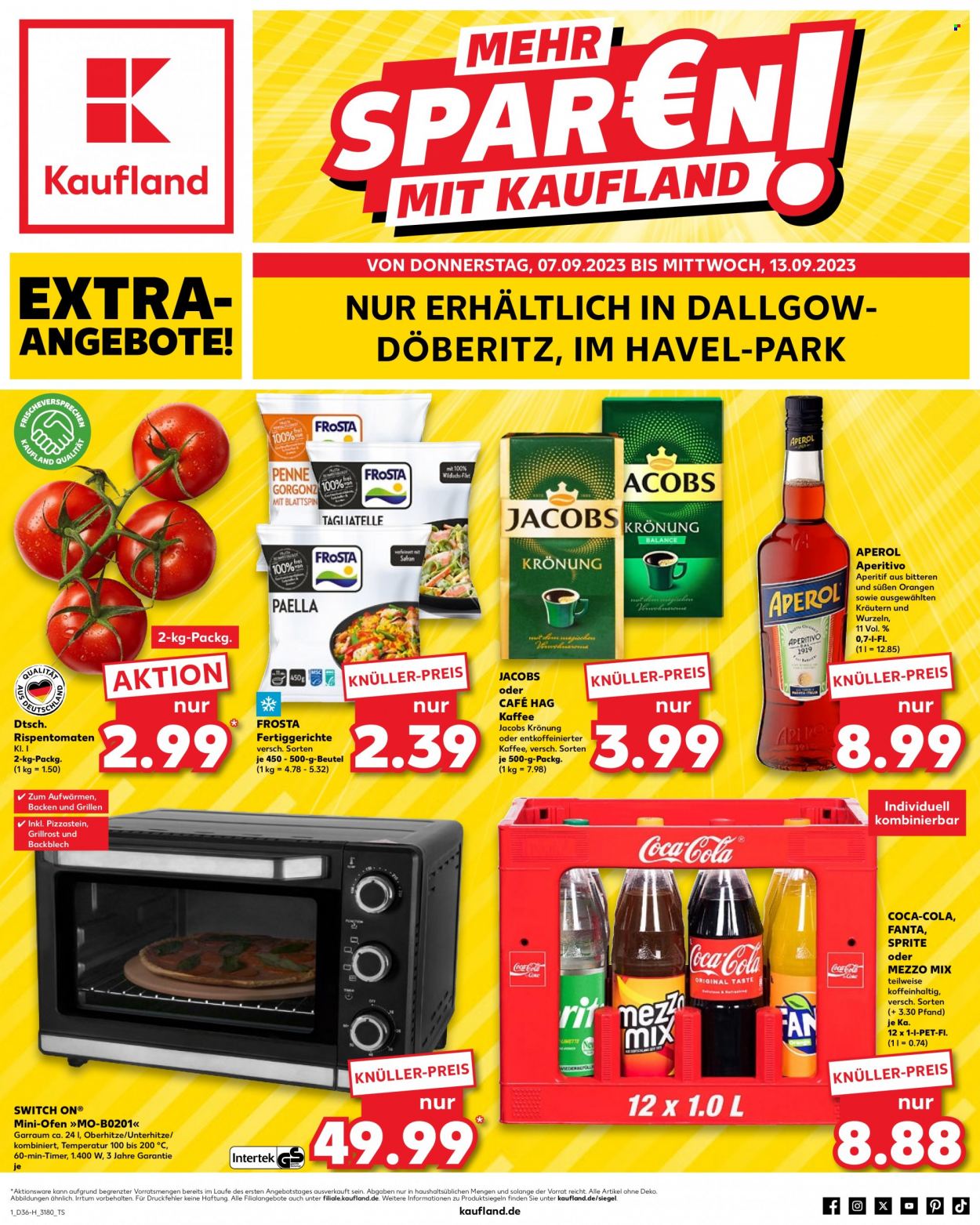 Kaufland Prospekte  - 7.09.2023 - 13.09.2023. Seite 1