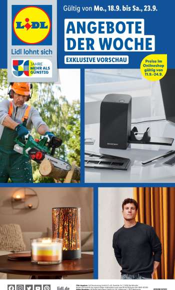 Prospekte Lidl - 18.09.2023 - 23.09.2023.